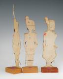 Photo 2 : GRENADIERS À PIED DE LA GARDE IMPÉRIALE : SOLDATS DE STRASBOURG FIGURINE DE CARTE EN CARTON gouaché par la famille WURTZ, deuxième tiers du XIXème siècle, vers 1815-1848. 31156-2