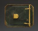 Photo 2 : PLAQUE DE CEINTURON D'OFFICIER DE LA GENDARMERIE DÉPARTEMENTALE, modèle 1854, Second Empire. 33825