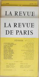 Photo 3 : THIÉBAUT - " La Revue de Paris " - Lot de Périodiques - 54ème année à la 73ème - Paris - (1947-1966)
