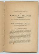 Photo 3 : PRÉÇIS HISTORIQUE des faits militaires mémorébles 1792-1878.