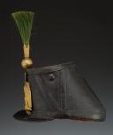 Photo 4 : SHAKO D'OFFICIER DE FUSILIERS DU 13ème RÉGIMENT D'INFANTERIE DE LIGNE, modèle 1860, Second Empire. 30835R