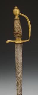 Photo 4 : INFANTRY FUSILIER'S SWORD, 1748 to 1763, Former Monarchy. 32174-1