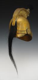 Photo 5 : CASQUE TROUPE DE DRAGONS, modèle 1825 modifié 1830, puis transformé Pompiers, Monarchie de Juillet. 28529R