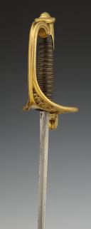 Photo 5 : SABRE D'OFFICIER D'INFANTERIE, modèle 1840, Troisième République. 29618R