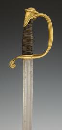 Photo 6 : SABRE D'OFFICIER D'INFANTERIE, modèle 1840, Troisième République. 29618R