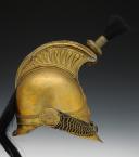 Photo 7 : CASQUE TROUPE DE DRAGONS, modèle 1825 modifié 1830, puis transformé Pompiers, Monarchie de Juillet. 28529R