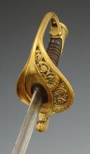 Photo 9 : SABRE D'OFFICIER D'INFANTERIE, modèle 1840, Troisième République. 29618R