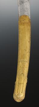 Photo 12 : SABRE D'OFFICIER ATTRIBUÉ AU COMTE DE LUSSAC COMMANDANT DE L'ESCADRON DES CHEVAU-LÉGERS DE LA MAISON DU ROI, Restauration. 29060