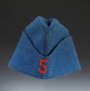 POLICE HAT TROOP OF THE 5TH REGIMENT OF HUSSARS OR CHASSEURS À CHEVAL, model 1891 with gusset, Third Republic. 27182