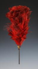 PLUME FOR OFFICER'S DRAGOON HELMET, model 1872-1874, Third Republic. 30685-19