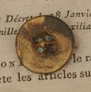 Photo 2 : BUTTON OF THE 55th INFANTRY REGIMENT, First Empire. 20737-24