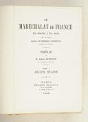 Photo 3 : LE BARROIS DORGEVAL. Le maréchalat de France des origines à nos jours.