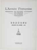 Photo 3 : L'ARMEE FRANCAISE Planche No 16 - DRAGONS - L. Rousselot
