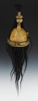 Photo 3 : CASQUE DES DRAGONS DE LA GARDE IMPÉRIALE, modèle 1856, DIT « DRAGONS DE L'IMPÉRATRICE », Second Empire. 26906-1