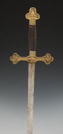 Photo 3 : ÉPÉE MAÇONNIQUE, Deuxième moitié du XIXème siècle. 32746