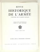 Photo 3 : Revue historique de l'armée 1961 Numéro spécial Gendarmerie Nationale