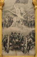Photo 4 : EDOUARD DETAILLE - THE BATTLE OF VALMY, Revolution: black and white engraving. 30053