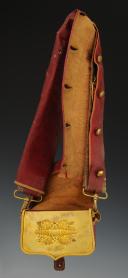 Photo 5 : GIBERNE DES GENDARMES DE LA MAISON MILITAIRE DU ROI, modèle 1814, Restauration. 30193