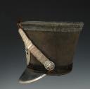 Photo 5 : Officer's shako of the 1st Hussar Regiment, model 1812, First Empire. Inventory number 34225.