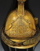 Photo 6 : CASQUE DES DRAGONS DE LA GARDE IMPÉRIALE, modèle 1856, DIT « DRAGONS DE L'IMPÉRATRICE », Second Empire. 26906-1