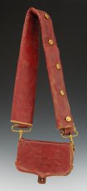 Photo 6 : GIBERNE DES GENDARMES DE LA MAISON MILITAIRE DU ROI, modèle 1814, Restauration. 30193