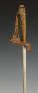 Photo 6 : SABRE D'OFFICIER SUPÉRIEUR D'INFANTERIE DE MARINE, modèle 1856, Troisième République. 29617R