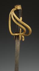 Photo 6 : SABRE DE CAVALERIE LÉGÈRE, modèle An XI, Premier Empire. 33978