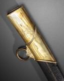 Photo 7 : Luxurious gilt admiral's saber, signed Manceaux, Restoration period. From the Philippe Missillier collection, Auction House Giquello, Drouot - rooms 5-6, March 6 & 7, 2025.