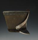Photo 7 : Officer's shako of the 1st Hussar Regiment, model 1812, First Empire. Inventory number 34225.