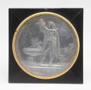 Pewter Medal: Baptism of the King of Rome First Empire, 19th-century production. 30143-1