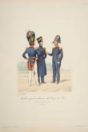Photo 1 : Gardes à Pied ordinaires du Corps du Roi (petite et grande tenue) 1817-1830