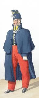 Photo 2 : 1830. Infanterie Légère. Officier Supérieur, chasseur