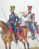 Photo 2 : 1822. Artillerie à Cheval, Chef d'Escadron, Trompette.
