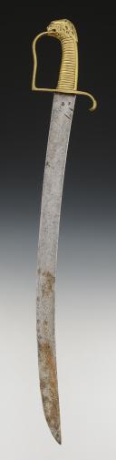 Photo 2 : ELITE INFANTRY COMPANY SABER known as "briquet", Revolutionary period. 29295