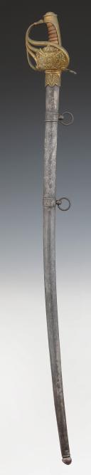 Photo 2 : SABRE DES GARDES DU CORPS DU ROI, modèle 1816, Restauration. 30861