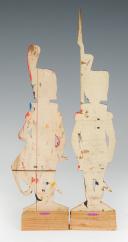 Photo 2 : GRENADIERS À PIED HOLLANDAIS DE LA GARDE IMPÉRIALE PREMIER EMPIRE : SOLDATS DE STRASBOURG FIGURINE DE CARTE EN CARTON gouaché par la famille WURTZ, deuxième tiers du XIXème siècle, vers 1815-1848.31156-4