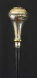 Photo 3 : CANNE DE TAMBOUR MAJOR DE GARDE NATIONALE, modèle 1830, Monarchie de Juillet.
