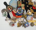 Photo 3 : LOT OF MILITARY BADGES AND PATCHES, Fourth and Fifth Republics. 26416-13