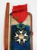 Photo 3 : CROIX DE CHEVALIER DE LA LÉGION D'HONNEUR DU CAPITAINE FLOURY, 1871-1946, Troisième République. 31169