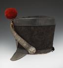 Photo 4 : Shako of the 12th Light Infantry Regiment, model 1812, First Empire. 34226