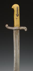 Photo 5 : YATAGAN BAYONET, 1842 model, Second Empire. 29494R