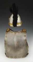 Photo 5 : HELMET AND BREASTPLATE OF THE ROYAL GUARD CUIRASSIERS, model 1825, Restoration. 34403/34410.