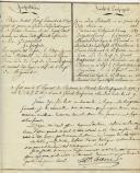 Photo 1 : REQUÊTE AUTOGRAPHE POUR LE REMPLACEMENT DU CITOYEN TESTO FERRY, SIGNÉE PAR GÉNÉRAL DE CAVALERIE, BARON AUGUSTE DE COLBERT CHABANAIS (1777-1809), Consulat.