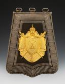 DRESS SABRETACHE FOR A COLONEL OF THE GUIDES OF THE IMPERIAL GUARD, 1854 model, Second Empire. Item number: 30372