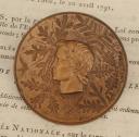 BRONZE SOUVENIR MEDAL FROM THE Xth WINTER OLYMPIC GAMES, Grenoble 1968. 26416-14