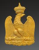 OFFICER'S HUSSAR SABRETACHE PLATE, First Empire. 33847
