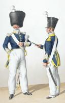 Photo 2 : 1830. Infanterie Légère. Tambour-Major, Chef de Musique