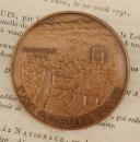 Photo 2 : BRONZE SOUVENIR MEDAL FROM THE Xth WINTER OLYMPIC GAMES, Grenoble 1968. 26416-14