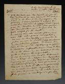 Photo 2 : LOT DE DEUX LETTRES AUTOGRAPHES DATÉES 1794 SIGNÉES L'UNE DU GÉNÉRAL CHANCEL * (28 février), LA SECONDE DU GÉNÉRAL KLIMAINE ** (30 mars), suite à leur arrestation. 18915-26