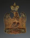 Photo 2 : OFFICER'S HUSSAR SABRETACHE PLATE, First Empire. 33847